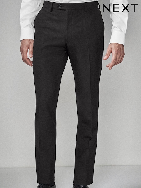 Black Skinny Fit Suit Trousers (867786) | £35