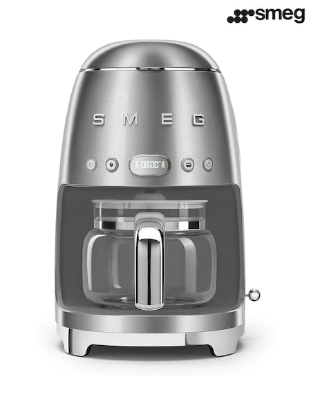 Smeg Silver Drip Coffee Machine (868593) | £200