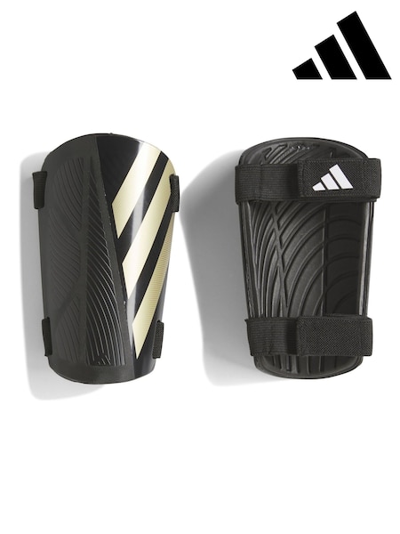 adidas Black/Gold Performance Tiro Training Shin Guards (870815) | £15