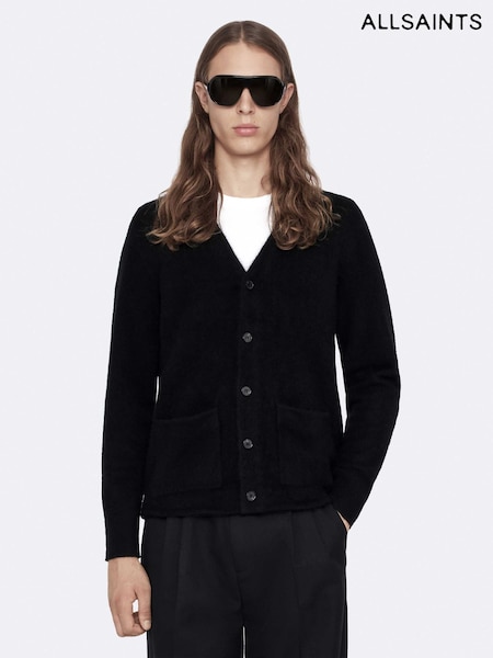 Black - Regular Allsaints Wulf Cardigan