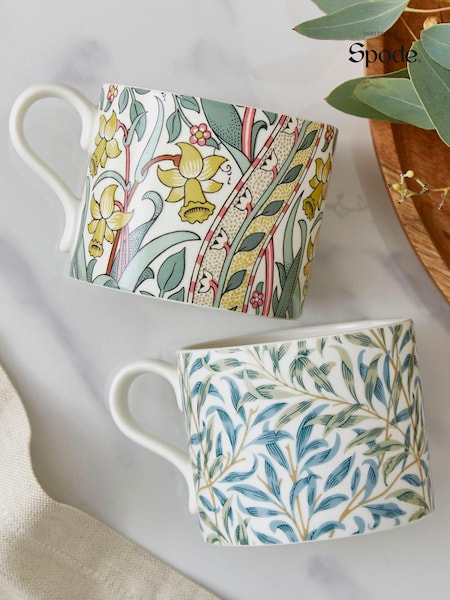 Spode Set of 2 Morris & Co. Daffodil Mugs (873375) | £35