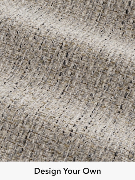Chunky Boucle Easy Clean/Dove Fabric By Metre (873738) | £100