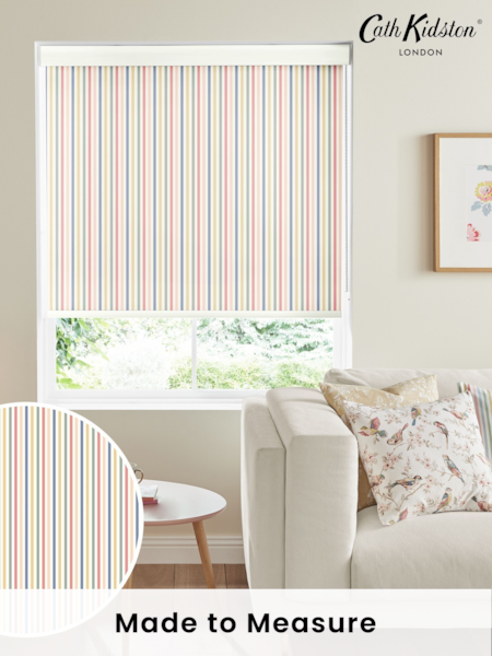 Cath Kidston Chalk Mid Stripe Made To Measure Roller Blind (873761) | £58