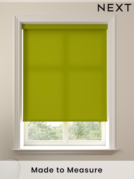 Apple Green Asher Made To Measure Light Filtering Roller Blind (873972) | £20
