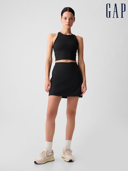 Gap Black Cropped Sports Tank Bra (874567) | £25
