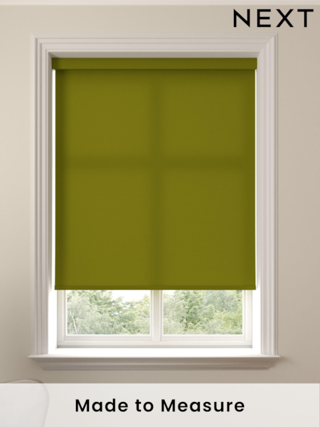 Asparagus Green Asher Made To Measure Light Filtering Roller Blind (874684) | £20