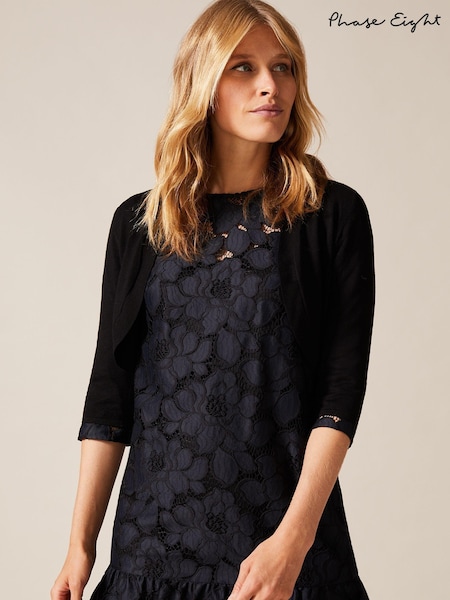 Phase Eight Black Elisha Bolero (876861) | £45