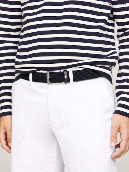 Tommy Hilfiger Blue New Adan Webbed Belt (877559) | £50