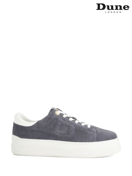 Grey - Dune London Eden Trainers