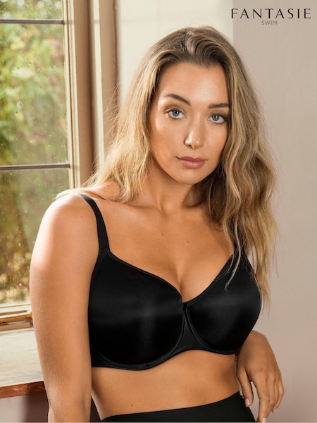 Fantasie Black T Shirt Smoothing Underwire Seamless Bra (878444) | £38