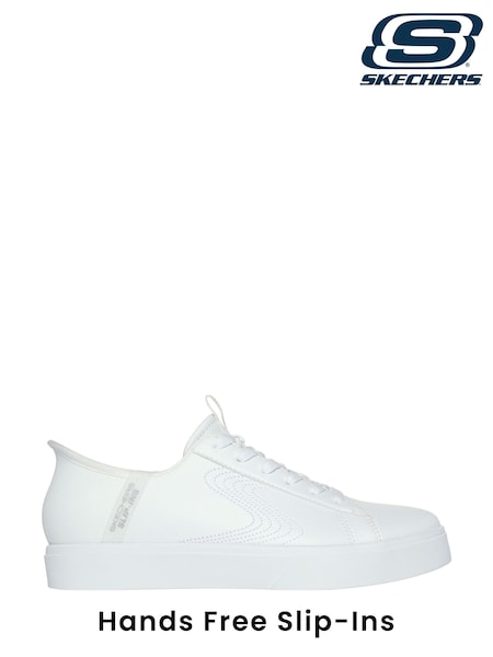 Skechers White Eden LX Royal Stride Slip In Trainers (878509) | £74