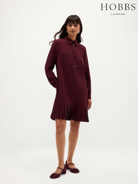 Purple - Hobbs Tina Dress