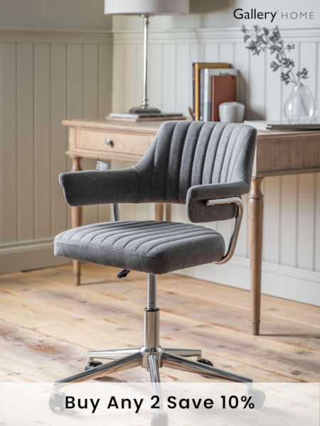 Gallery Home Black Chair (879015) | £195