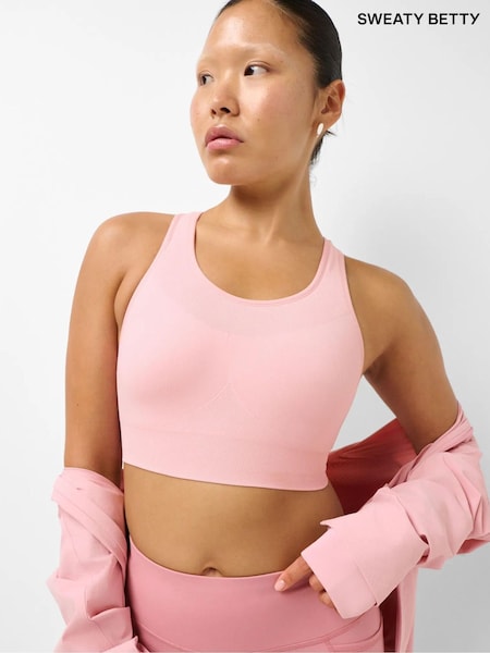 Deco Pink - Sweaty Betty Stamina Seamless Sports Bra