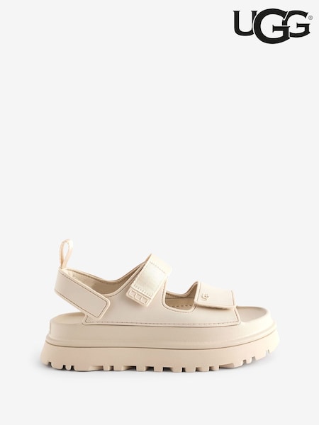 UGG Cream Goldenglow Sandals (879305) | £90