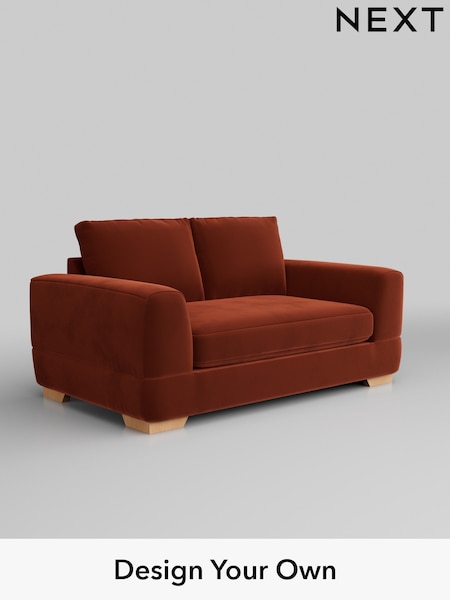 Plush Velvet Easy Clean/Ginger Orange Clayton (879827) | £1,125
