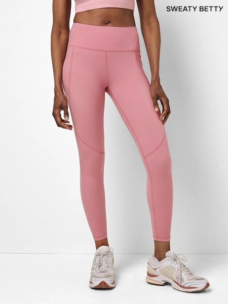 Deco Pink - Sweaty Betty Power Workout Leggings