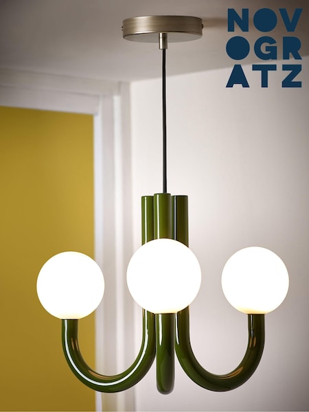 Novogratz Green Evangeline Chandelier (880750) | £89