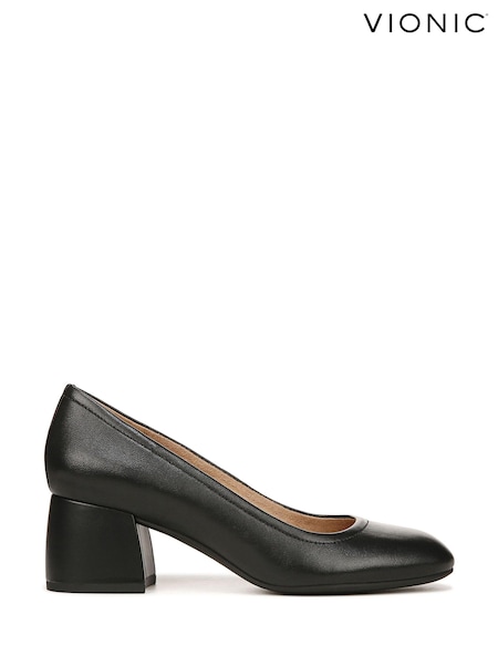 Vionic Carmel Regular Fit Block Heel Court Shoes (881224) | £130