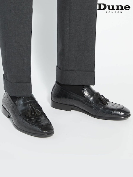 Black - Regular Dune London Son Loafers