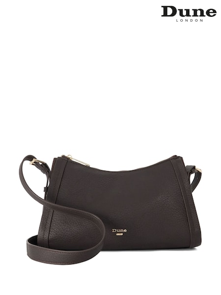 Brown - Dune London Declare Cross-body Bag
