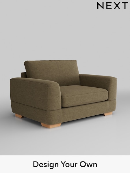 Fine Chenille Easy Clean/Dark Moss Green Clayton (883555) | £950