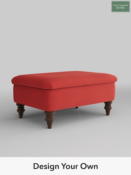 Westbourne/Coral Red Lamont By Nina Campbell (883622) | £450