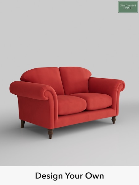 Westbourne/Coral Red Lamont By Nina Campbell (883622) | £1,299