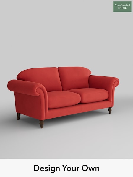Westbourne/Coral Red Lamont By Nina Campbell (883622) | £1,499