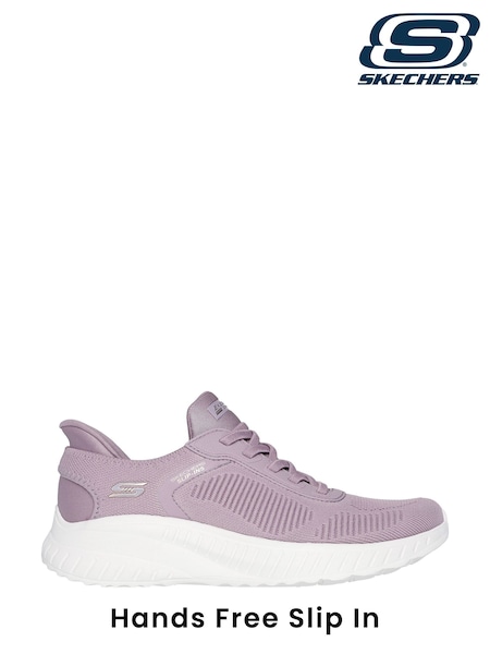 Skechers Purple Standard Fit Slip-Ins: BOBS Sport Squad Chaos Trainers (885428) | £69