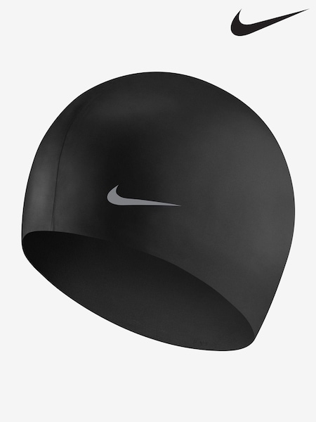 Nike Black Kids Silicone Swim Cap (885946) | £8