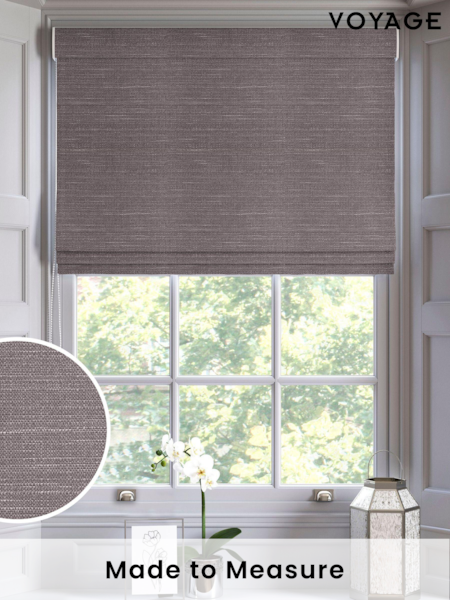 Silver Mist Voyage Maison Jasper Made To Measure Roman Blind (888001) | £79