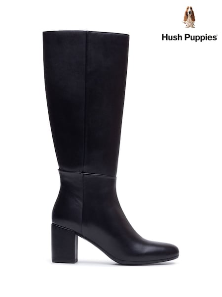 Black - Hush Puppies Oprah Long Boots