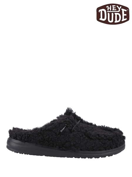 Black - Heydude Wendy Slippers