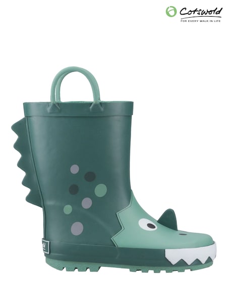 Green - Cotswolds Puddle Boots 3d