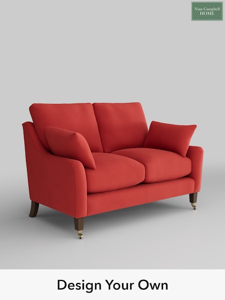 Westbourne/Coral Red Oakfield By Nina Campbell (890490) | £1,125