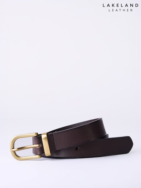 Brown - Lakeland Leather Kelsick Belt