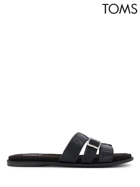Black - Toms Sol Mule Sandals