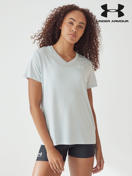 Under Armour Grey Tech V-Neck T-Shirt (891005) | £27