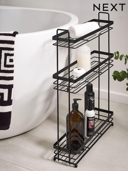 Black Slimline Storage Caddy (891628) | £34