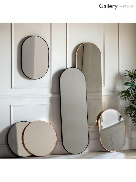 Gallery Black Yardley Small Mirror (891722) | £124.95