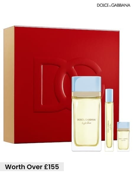 Dolce&gabbana Light Blue Eau De Parfum 100ml Gift Set (worth Over £155)