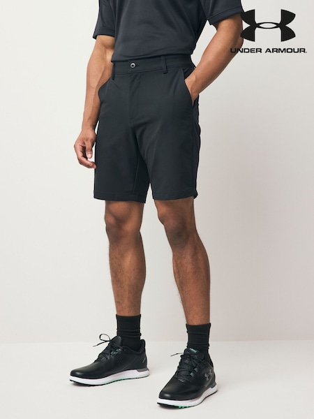 Under Armour Black Golf Tech Taper Shorts (893142) | £45