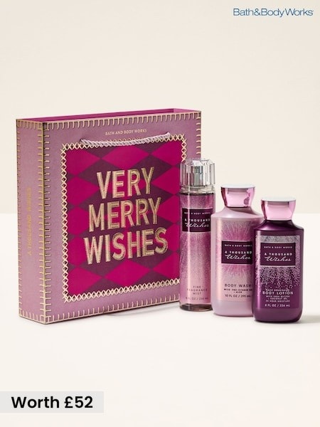 A Thousand Wishes - Bath & Body Works Gift Set (worth £52)