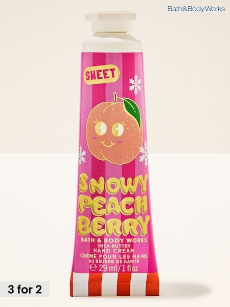 Snowy Peach Berry - Bath & Body Works Hand Cream 29ml