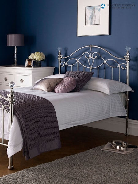 Bentley Designs Silver Elena Bed (895741) | £685 - £720