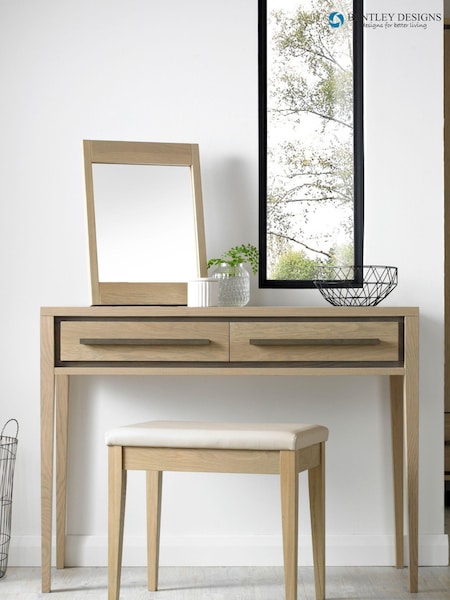 Bentley Designs Natural Oak Rimini Stool (895884) | £120