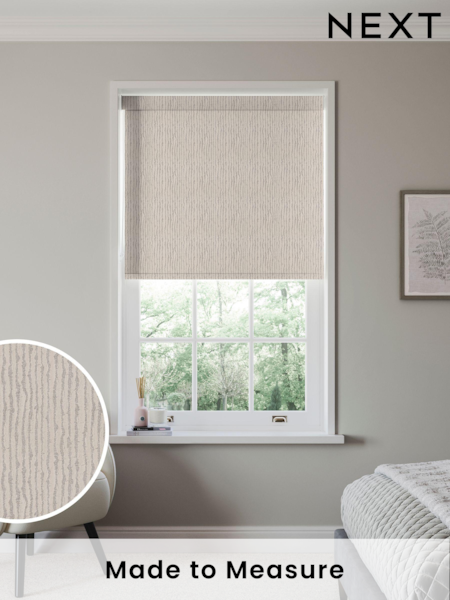 Champagne Natural Devon Made to Measure Blackout Roller Blind (897767) | £63