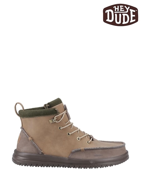 Brown - Regular Heydude Bradley Tumbled Classic Boots