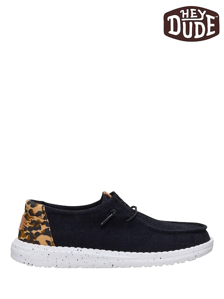 Black - Heydude Wendy Wildcat Shoes